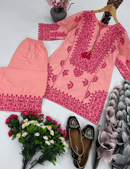 HEAVY JAM COTTON SALWAR SUIT salwaar kameez