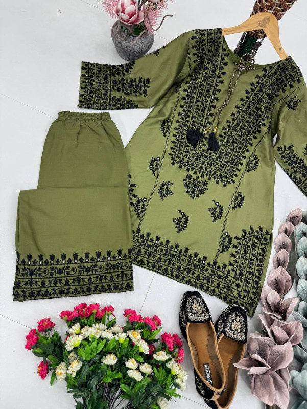 HEAVY JAM COTTON SALWAR SUIT salwaar kameez