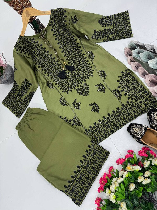 HEAVY JAM COTTON SALWAR SUIT salwaar kameez