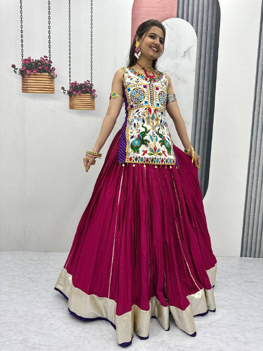 Navratri Special Lehenga Choli with 6 meter Big Flair