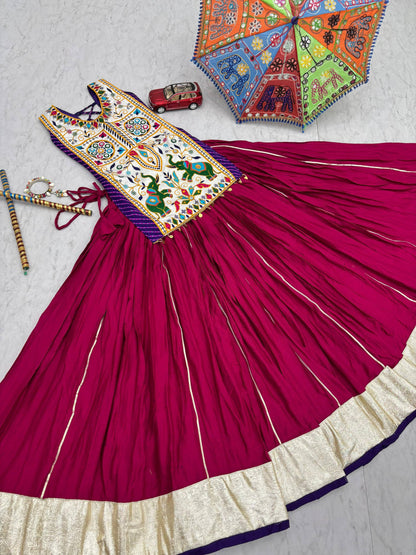 Navratri Special Lehenga Choli with 6 meter Big Flair