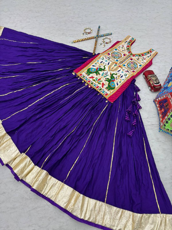 Navratri Special Lehenga Choli with 6 meter Big Flair