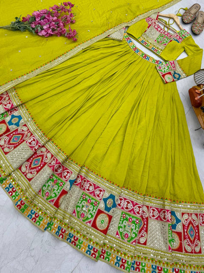 New Designer Party Lehenga Choli & Dupatta Set