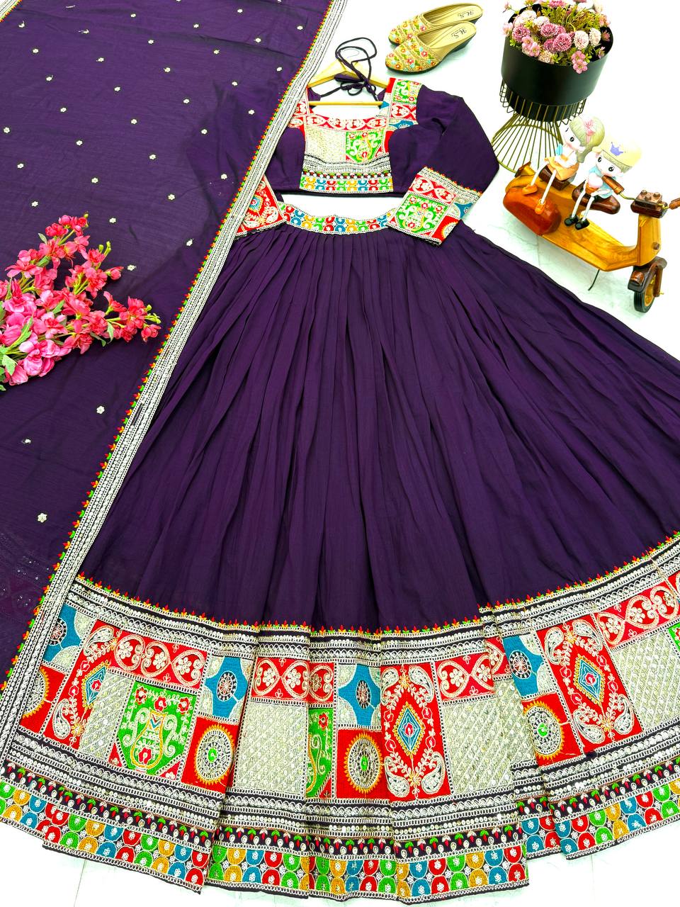 New Designer Party Lehenga Choli & Dupatta Set