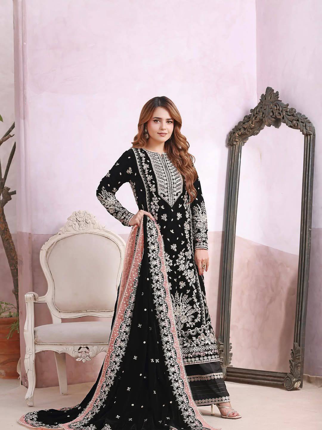 ENHANCE THE BEAUTY OF YOUR WARDROBE WITH THIS NEWLY LAUNCHED GMY SILK KURTI & PLAZZO SET