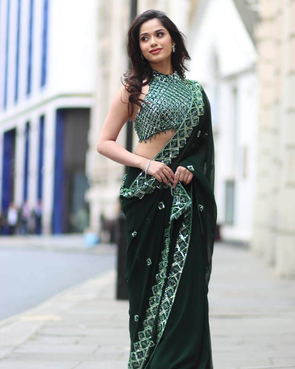bollywood CELEBRITY STYLE SEQUINS SAREE COLLECTION