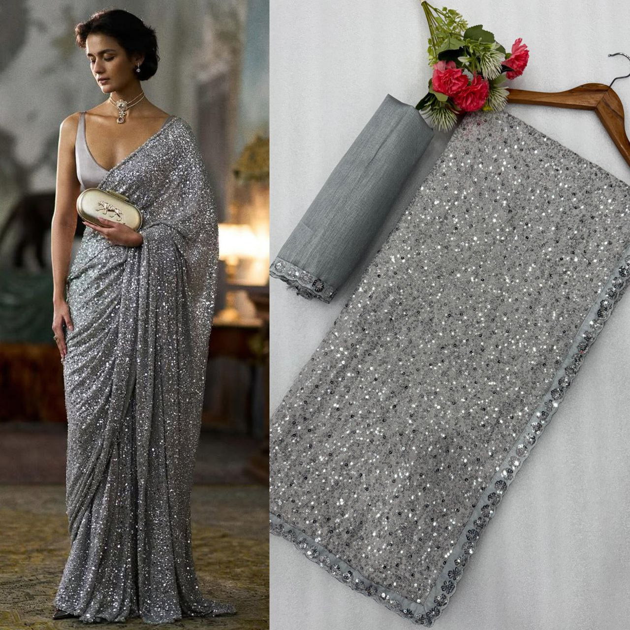 Bollywood BLOCKBUSTER Sequins Design