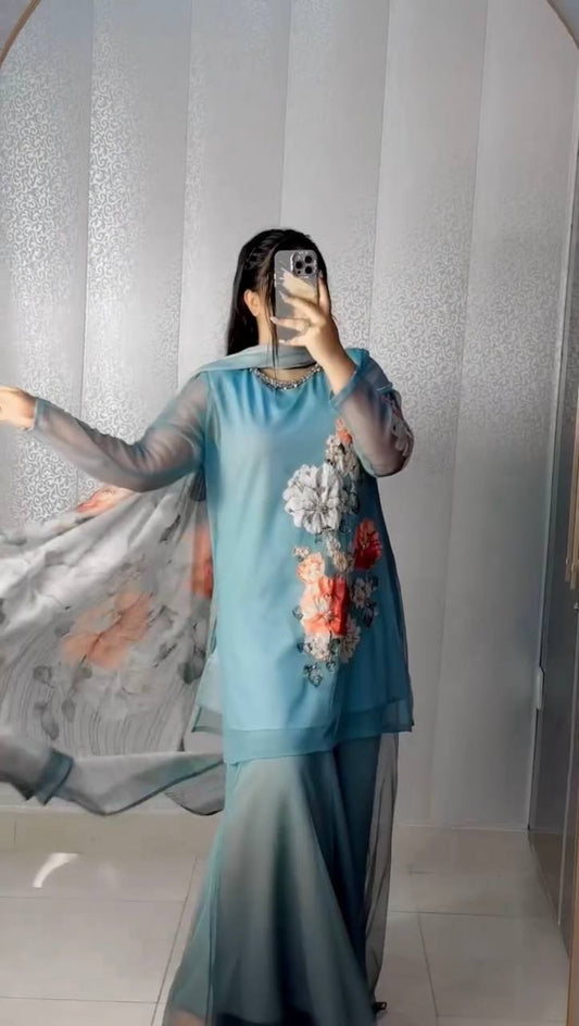 Women’s Ethnic Wear top sharara