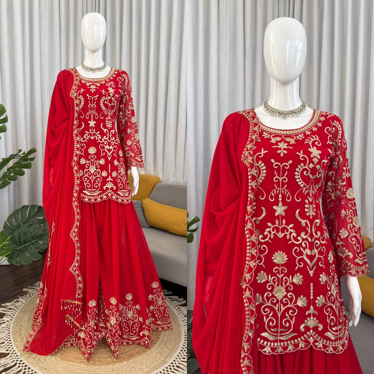 Crafted in Classy Tones with Premium Fabric & Detailing
