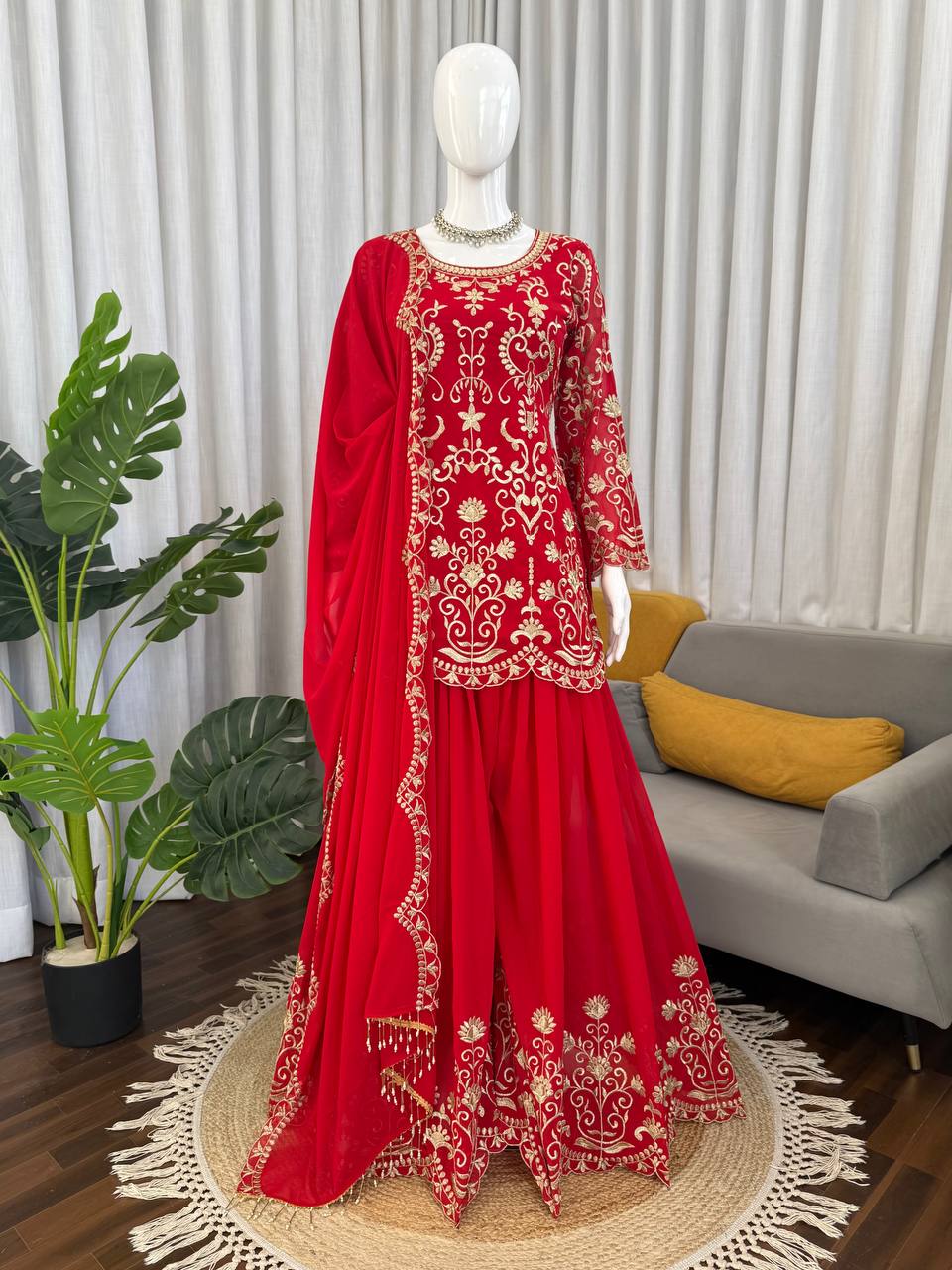 Crafted in Classy Tones with Premium Fabric & Detailing