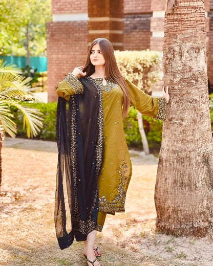 DESIGNER PARTY WEAR 3 PIS SUIT COLLECTION