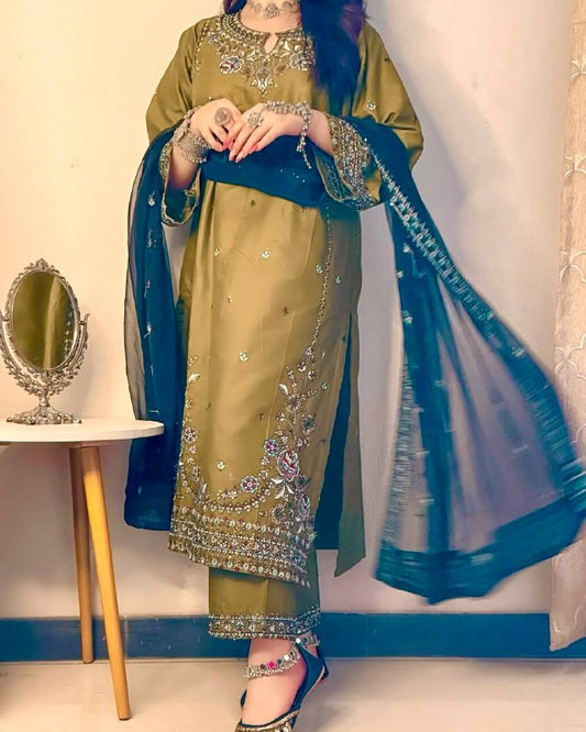 DESIGNER PARTY WEAR 3 PIS SUIT COLLECTION