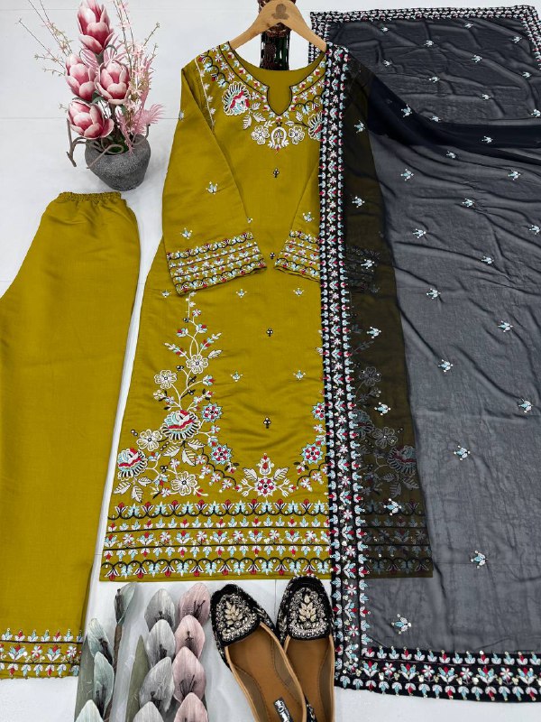 DESIGNER PARTY WEAR 3 PIS SUIT COLLECTION