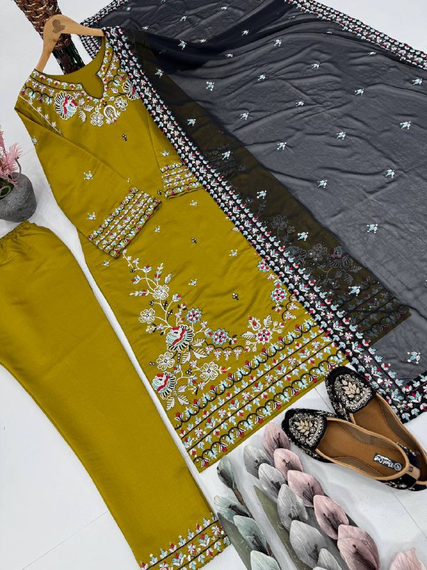 DESIGNER PARTY WEAR 3 PIS SUIT COLLECTION