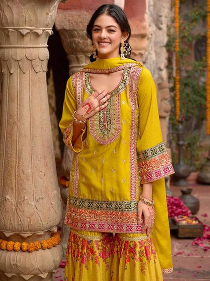 PAKISHTANI SHARARA SUIT SET