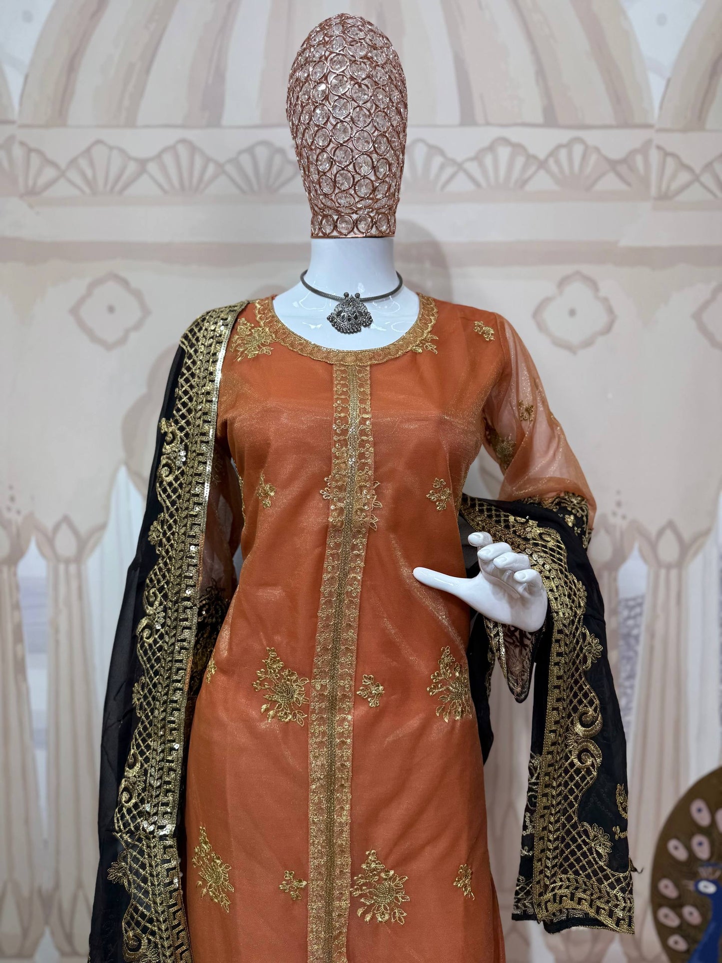 TWIL NET FABRIC✨KURTI, DUPATTA & PENT* *👗 THIS SET IS COMING WITH EMBROIDERY WORK & STYLIST PATTERN FOR EVERY FESTIVAL