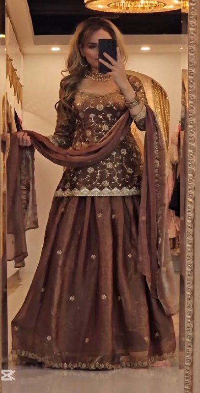 Top Lehenga  Heavy Fandy Silk With Sequence Fancy Border Work