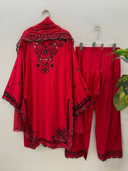Step into effortless charm with our exclusive 3-piece set – crafted for comfort, stitched with grace