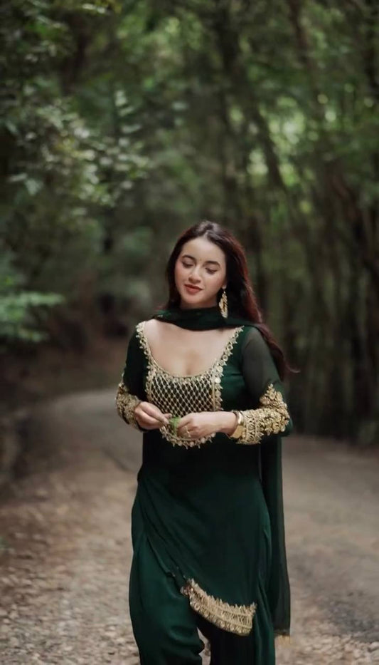 Step into effortless charm with our exclusive 3-piece set – crafted for comfort, stitched with grace