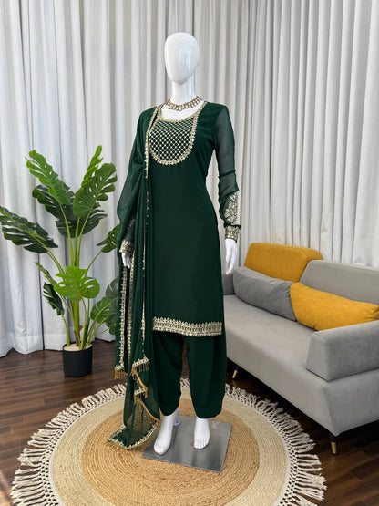 Step into effortless charm with our exclusive 3-piece set – crafted for comfort, stitched with grace