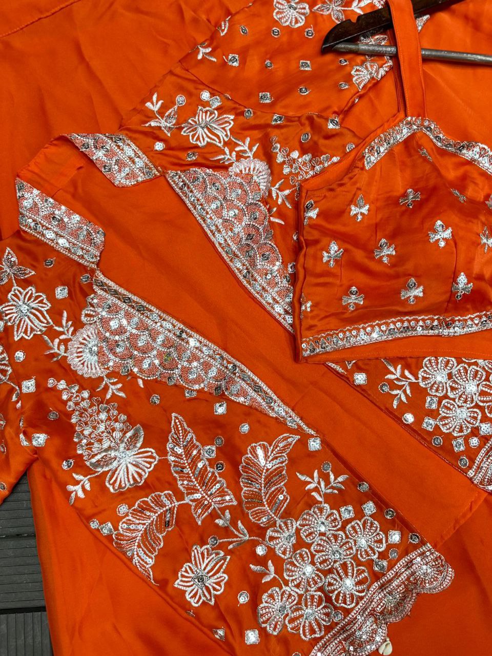 Trending Party Wear Koti with Lehenga