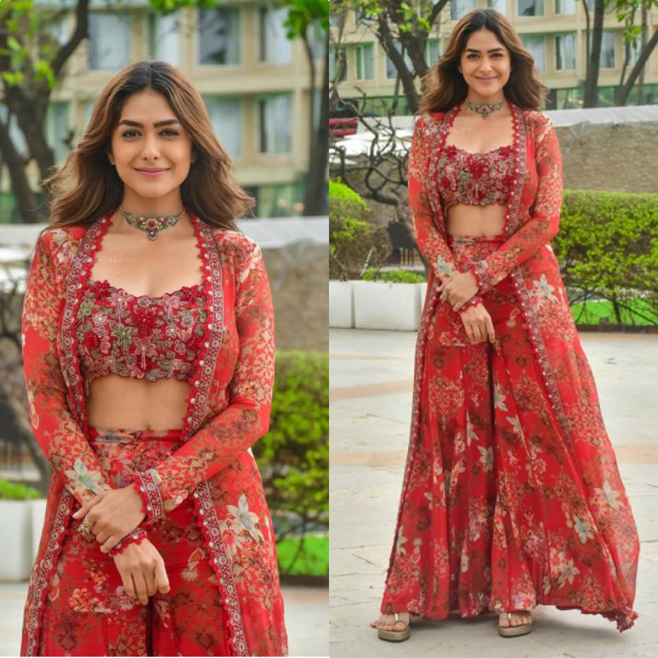 Bollywood Indo Western Koti Plazo & Blouse Collection