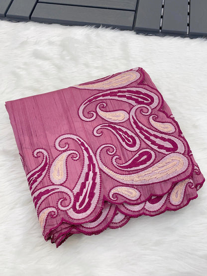 Pure Gadhwal silk tusser sarees with beautiful