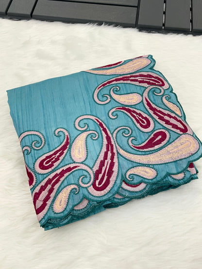 Pure Gadhwal silk tusser sarees with beautiful
