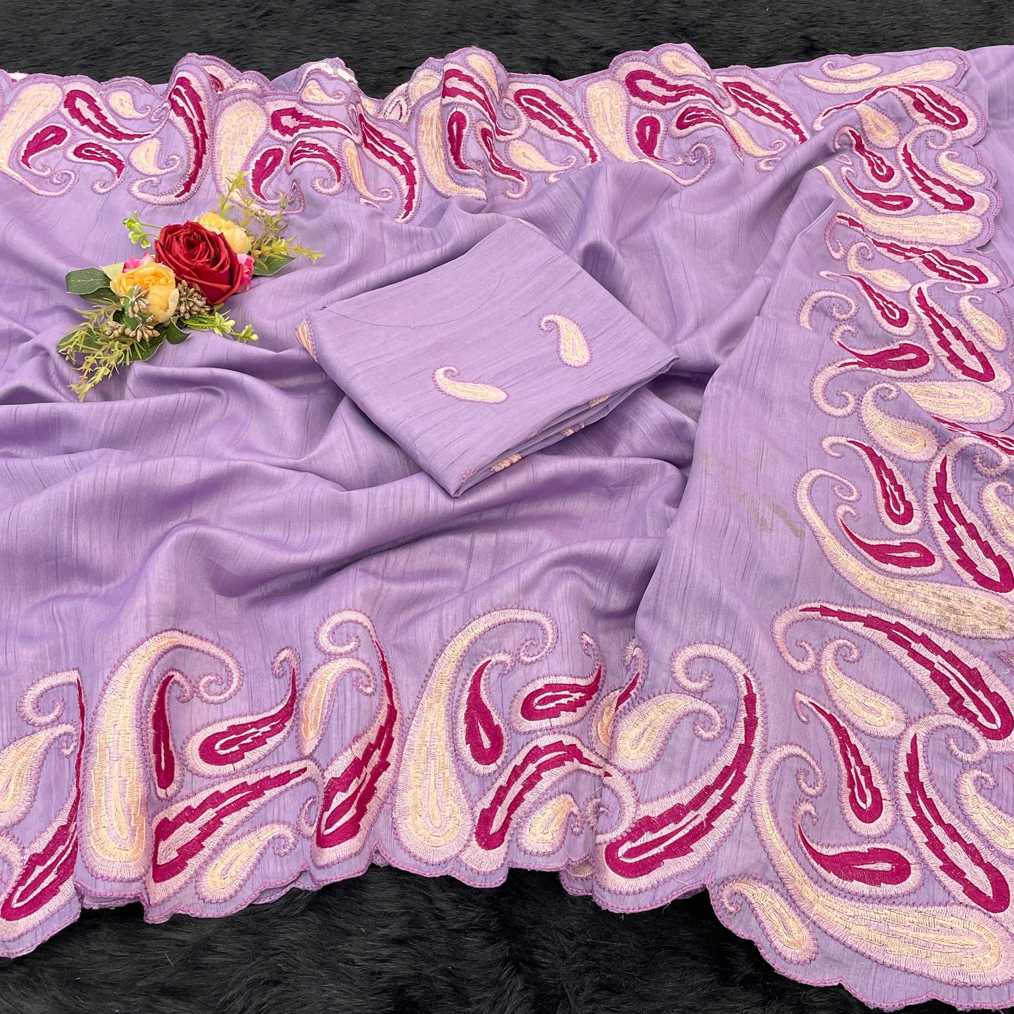 Pure Gadhwal silk tusser sarees with beautiful
