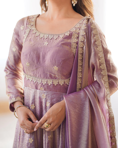 ANARKALI SUIT GOWN  Front and Back Both size work