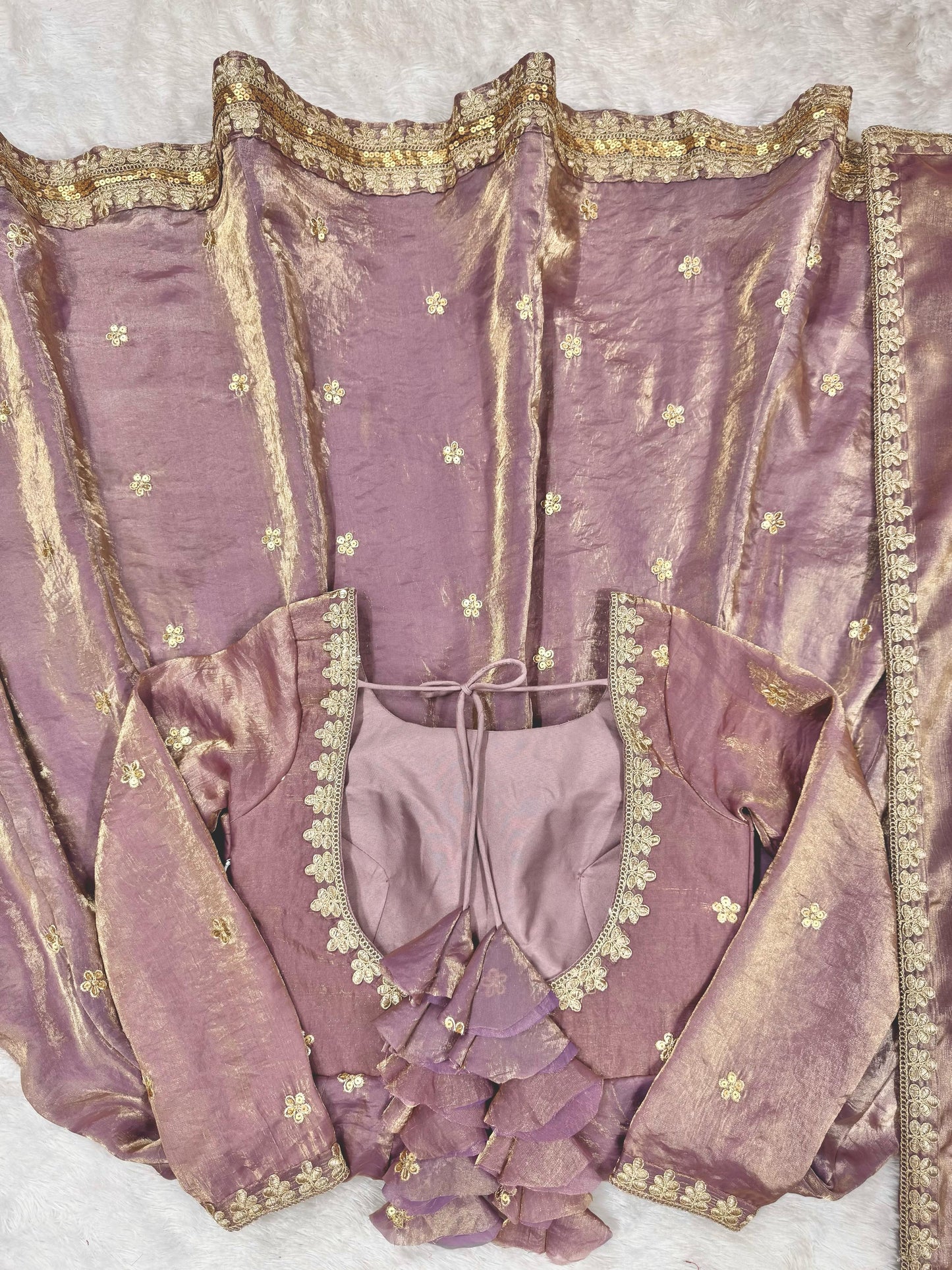 ANARKALI SUIT GOWN  Front and Back Both size work