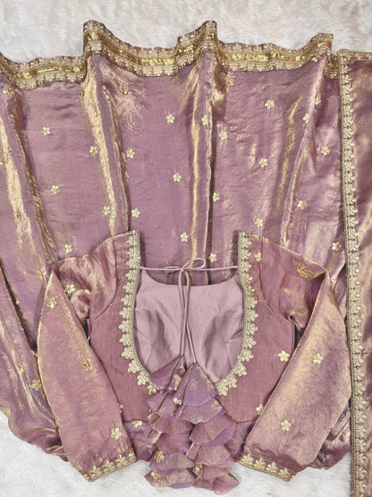 ANARKALI SUIT GOWN  Front and Back Both size work