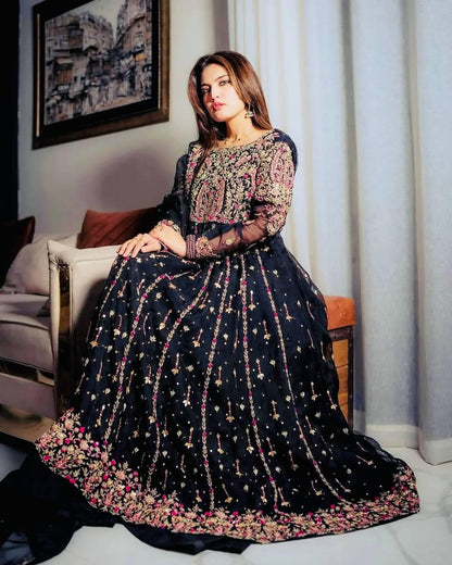 Designer Party Top Pallazo & Dupatta Set