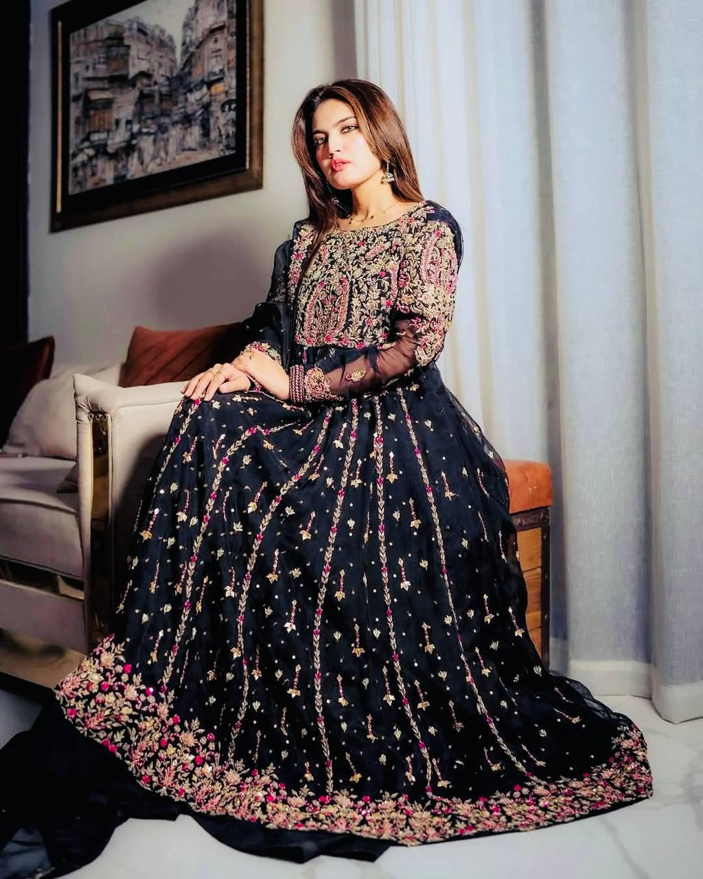 Designer Party Top Pallazo & Dupatta Set