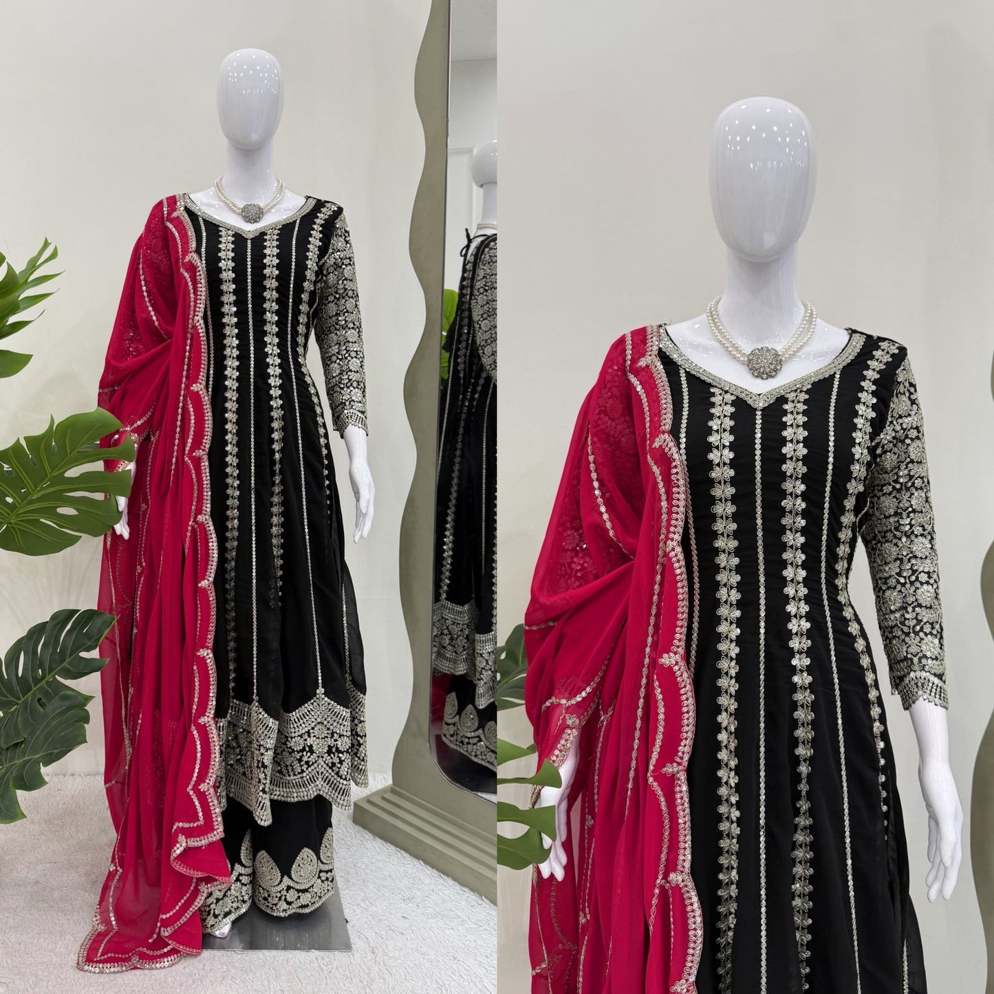 Designer Anarkali,Palzoo Set Elegant Ethnic Wear single available wholesale