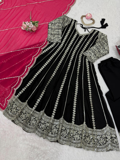 Designer Anarkali,Palzoo Set Elegant Ethnic Wear single available wholesale
