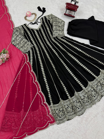 Designer Anarkali,Palzoo Set Elegant Ethnic Wear single available wholesale