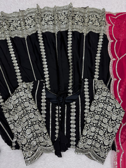 Designer Anarkali,Palzoo Set Elegant Ethnic Wear single available wholesale