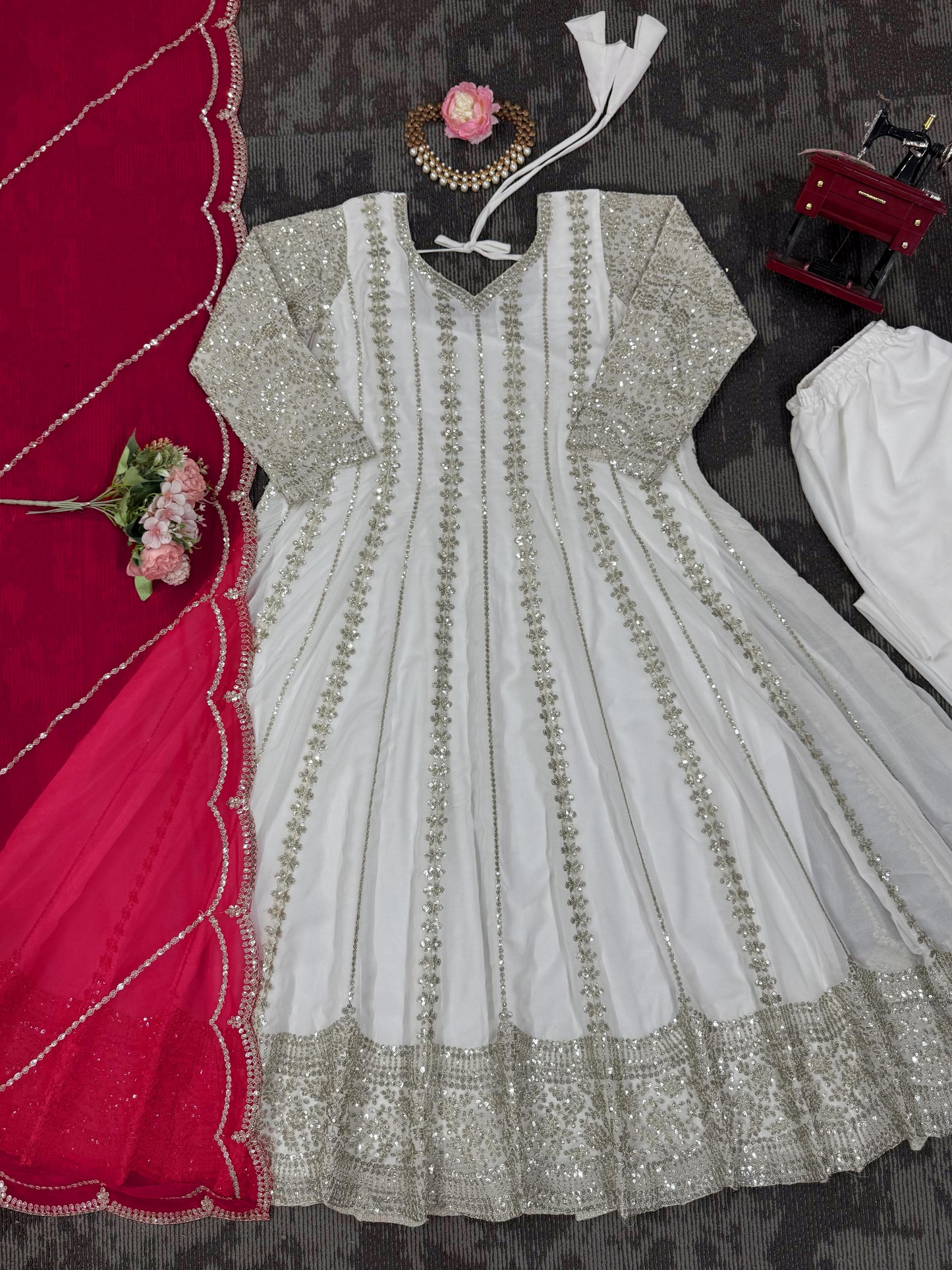 Designer Anarkali,Palzoo Set Elegant Ethnic Wear single available wholesale