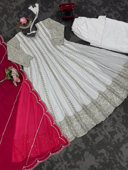 Designer Anarkali,Palzoo Set Elegant Ethnic Wear single available wholesale