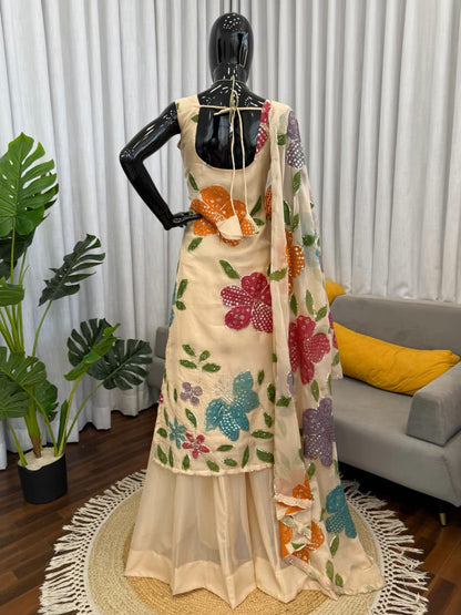 Designer Palzo Set Elegant Ethnic Wear  Crafted in Classy Tones with Premium Fabric