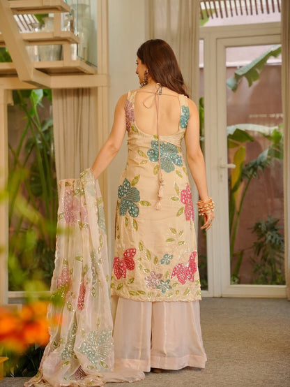 Designer Palzo Set Elegant Ethnic Wear  Crafted in Classy Tones with Premium Fabric