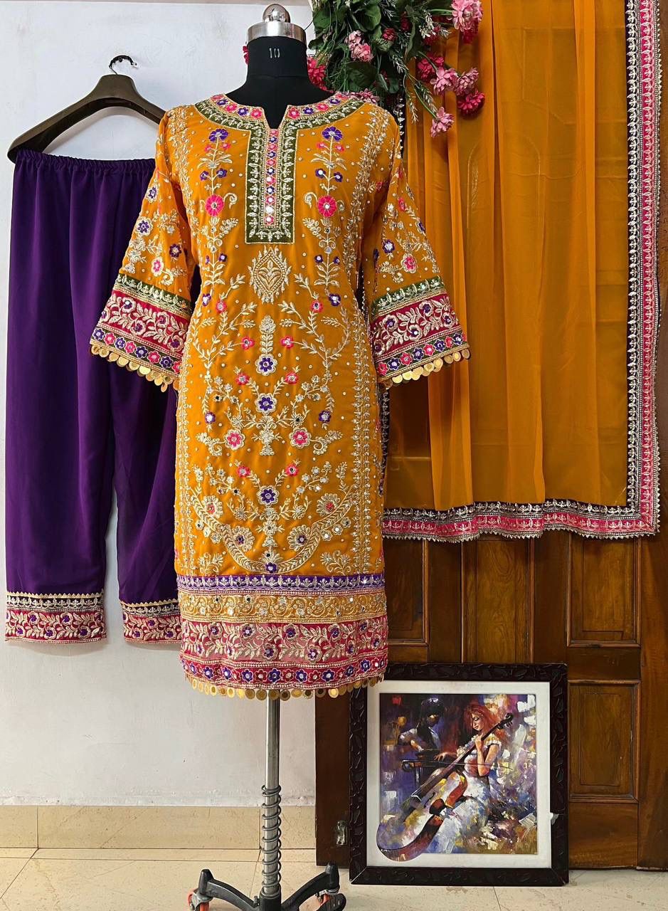 NEW KURTI-PLAZZO SET