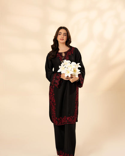 EID 🌙 WEAR OUR BEAUTIFUL CO-ORD SET IN EMBROIDERED TOP AND PLAZZO