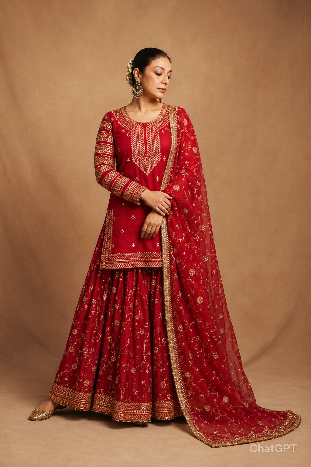 ENHANCE THE BEAUTY OF YOUR WARDROBE WITH THIS NEWLY LAUNCHED INDOWESTERN LEHENGA SET