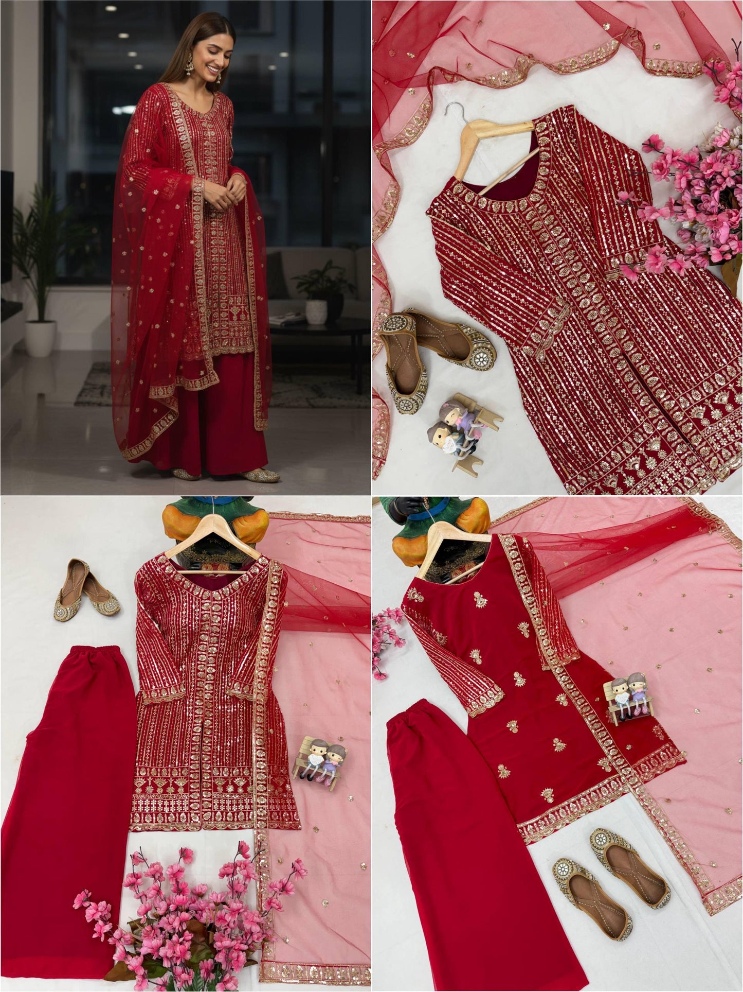 ENHANCE THE BEAUTY OF YOUR WARDROBE WITH THIS NEWLY LAUNCHED KURTI & PLAZZO SET