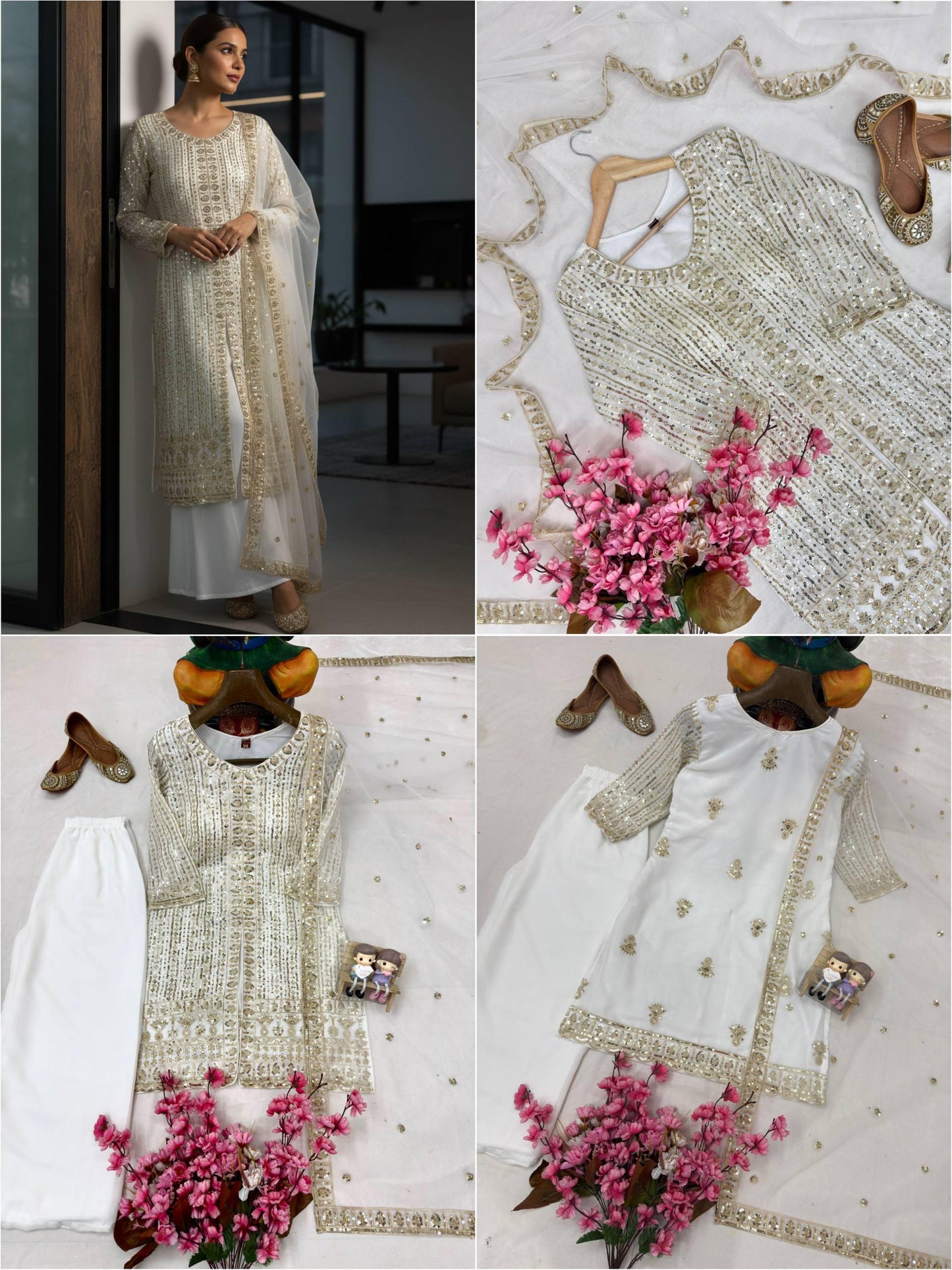 ENHANCE THE BEAUTY OF YOUR WARDROBE WITH THIS NEWLY LAUNCHED KURTI & PLAZZO SET