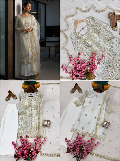 ENHANCE THE BEAUTY OF YOUR WARDROBE WITH THIS NEWLY LAUNCHED KURTI & PLAZZO SET