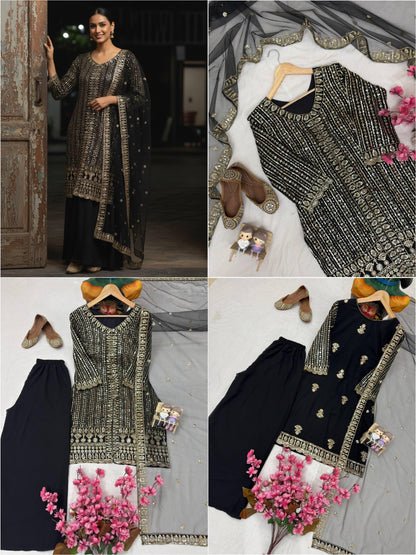 ENHANCE THE BEAUTY OF YOUR WARDROBE WITH THIS NEWLY LAUNCHED KURTI & PLAZZO SET