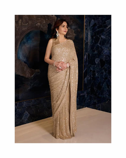 Bollywood Blockbuster Nita Ambani Sequins Design